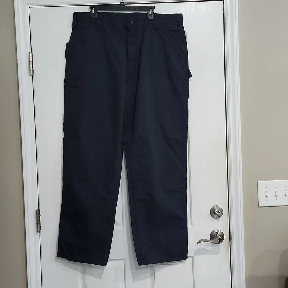 NWOT CARHARTT PANTS  Loose Original Fit Navy 42 X 32 - Picture 3 of 5